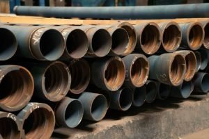cast iron pipes
